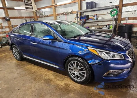 2015 Hyundai Sonata Sport z USA, uszkodzony, nr VIN 5NPE34AF6FH100302